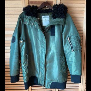 ZARA WOMAN THE HOODIE BOMBER